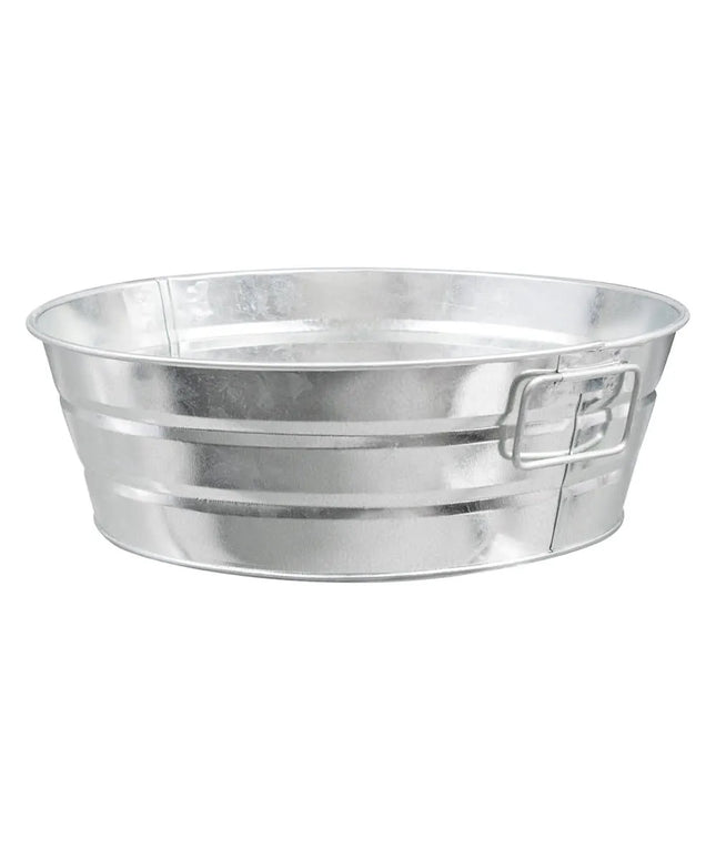 Thùng Phục Vụ Tròn American Metalcraft MTUB10 Có Tay Cầm Hai Bên 1597 ml - 24.1 cm x 8.3 cm, Thiếc