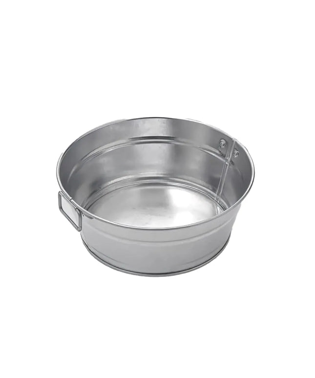 Thùng Phục Vụ Tròn American Metalcraft MTUB83 Có Tay Cầm Hai Bên 1094 ml - 20.3 cm x 7.9 cm, Thiếc