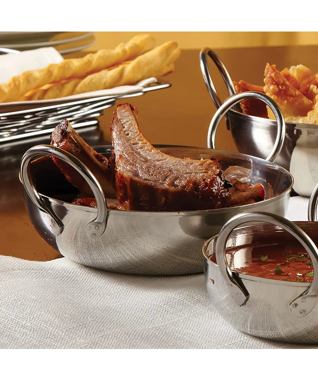 Tô Balti Tròn American Metalcraft BD65 946 ml, Inox
