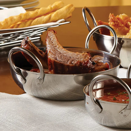 Tô Balti Tròn American Metalcraft BD65 946 ml, Inox