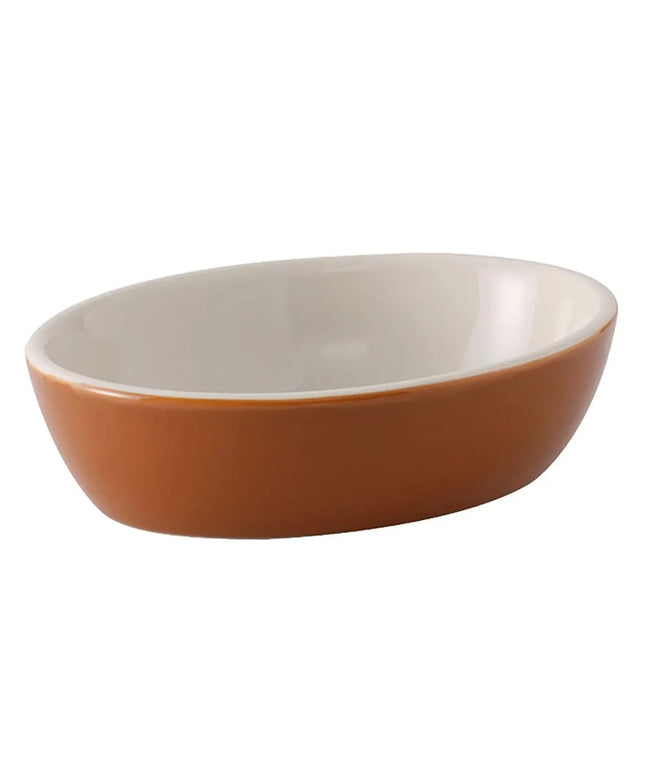 Tô Hầm Bầu Dục Tuxton B3K-160 DuraTux®© 473 ml - Gốm, Autumn/Eggshell