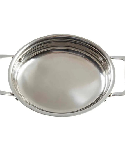 Tô Hầm Oval Nhôm/Inox Bạc Tablecraft CW2056 710 ml