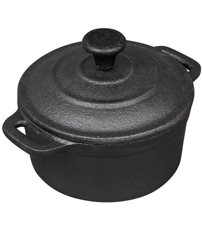 Tô Hầm Tròn Gang Đen Tablecraft CW30110 240 ml