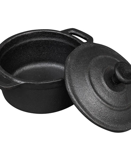 Tô Hầm Tròn Gang Đen Tablecraft CW30110 240 ml