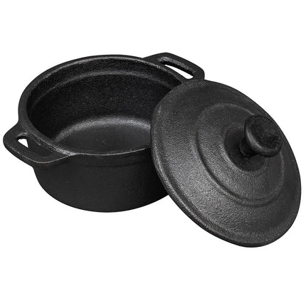 Tô Hầm Tròn Gang Đen Tablecraft CW30110 240 ml