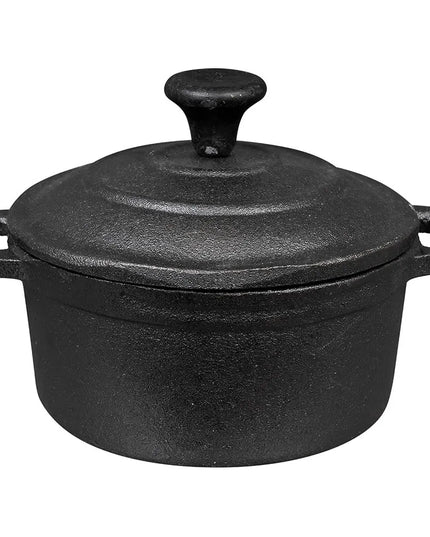 Tô Hầm Tròn Gang Đen Tablecraft CW30110 240 ml