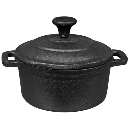 Tô Hầm Tròn Gang Đen Tablecraft CW30110 240 ml