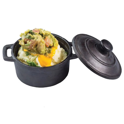 Tô Hầm Tròn Gang Đen Tablecraft CW30110 240 ml