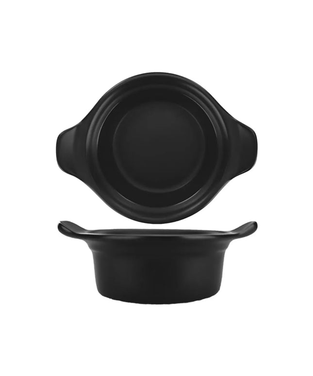 Tô Hầm Tròn Gốm Đen ITI CAS-6-B 475 ml