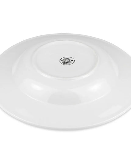 Tô Mì Tròn Libbey 840-370-200 - 30 cm, 591 ml, Sứ Viền Cuộn, Trắng, Porcelana