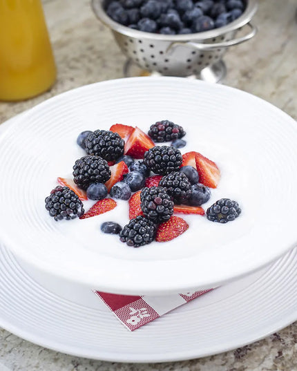 Tô Mì Tròn Melamine Tablecraft 123460 414 ml, Trắng