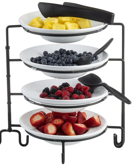 Tô Mì Tròn Melamine Tablecraft 123460 414 ml, Trắng