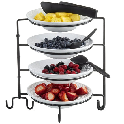 Tô Mì Tròn Melamine Tablecraft 123460 414 ml, Trắng