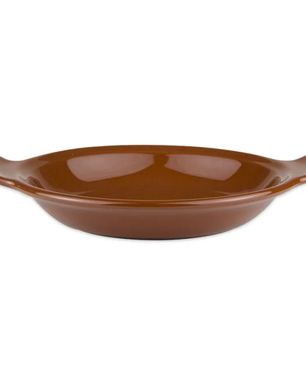 Tô Nướng Tròn Có Tay Cầm Libbey 922229800 11-1/118 ml Đất Nung Terracotta