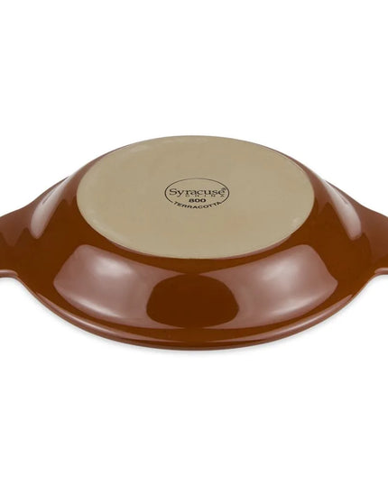 Tô Nướng Tròn Có Tay Cầm Libbey 922229800 11-1/118 ml Đất Nung Terracotta