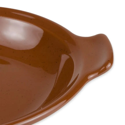 Tô Nướng Tròn Có Tay Cầm Libbey 922229800 11-1/118 ml Đất Nung Terracotta