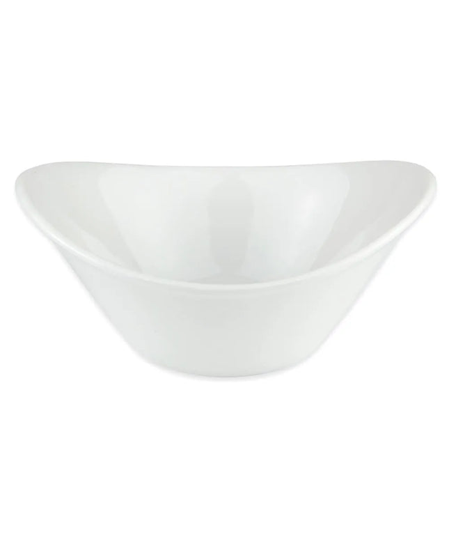 Tô Oval Sứ Libbey INF-150 384 ml, Trắng Sáng, Infinity