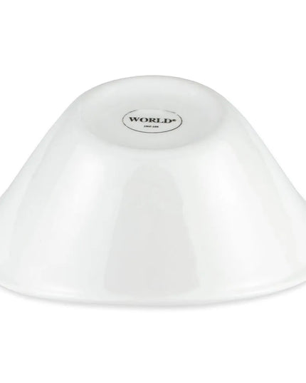 Tô Oval Sứ Libbey INF-150 384 ml, Trắng Sáng, Infinity