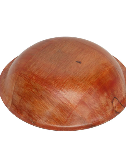 Tô Salad Gỗ Đan Tablecraft 205 14 cm, Gỗ Mahogany, Đáy Tròn, 4 Lớp