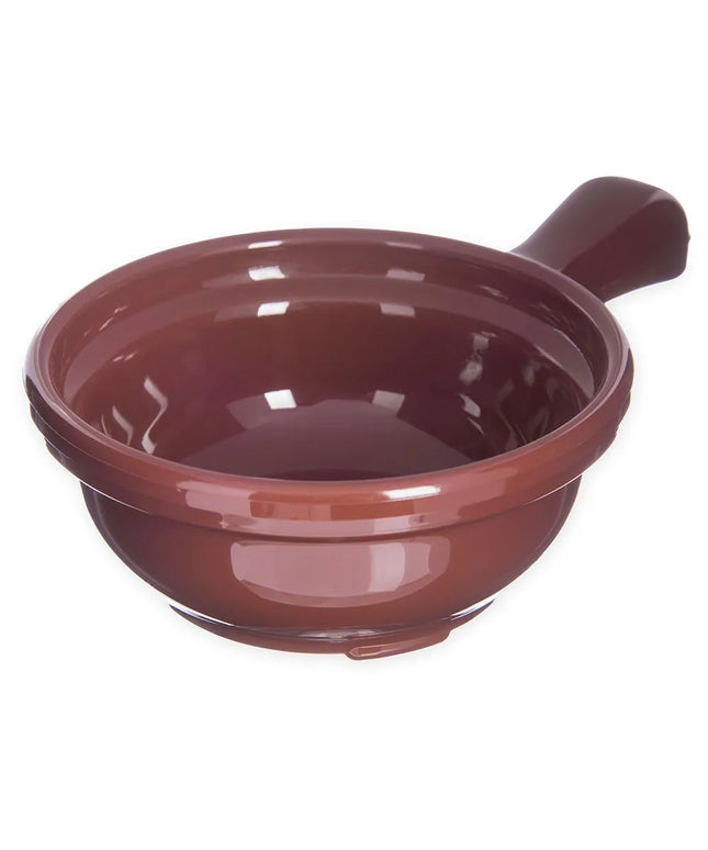 Tô Súp Tròn Có Tay Cầm Carlisle 700628 - 11.7 cm, 237 ml, Nhựa, Màu Lennox Brown