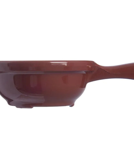 Tô Súp Tròn Có Tay Cầm Carlisle 700628 - 11.7 cm, 237 ml, Nhựa, Màu Lennox Brown
