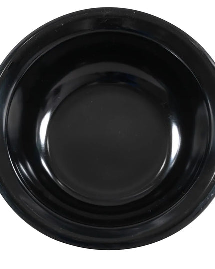 Tô Trái Cây Tròn Melamine Carlisle KL80503 140 ml, Đen