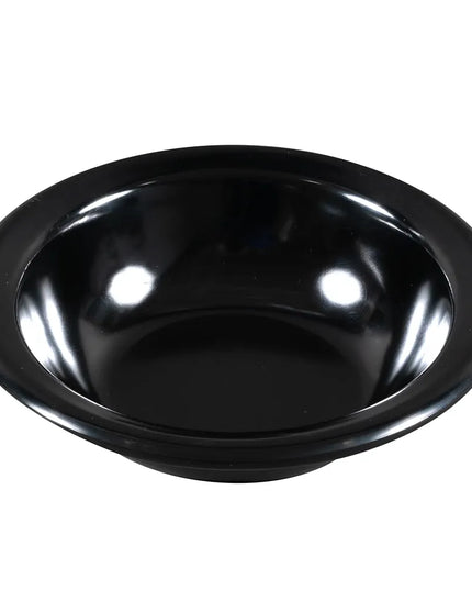 Tô Trái Cây Tròn Melamine Carlisle KL80503 140 ml, Đen