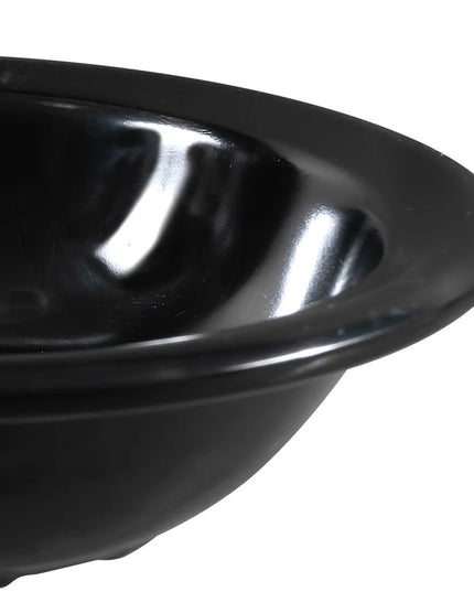 Tô Trái Cây Tròn Melamine Carlisle KL80503 140 ml, Đen
