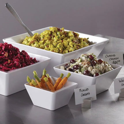 Tô Vuông Melamine American Metalcraft MELSQ117 6742 ml, Trắng