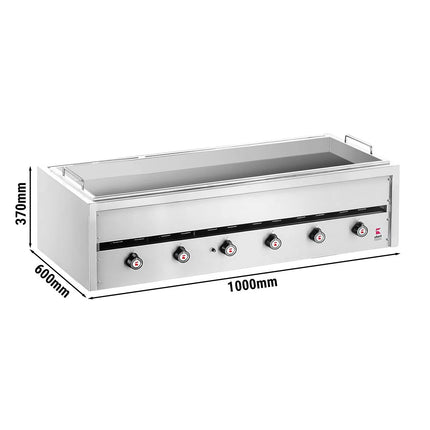 UBERT | Commercial grating griddle - 55 kW - 1 shelf
