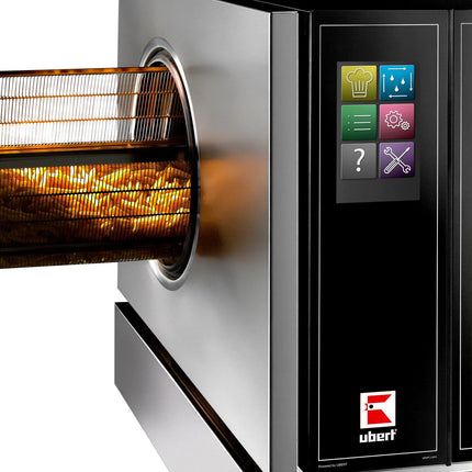 UBERT | Commercial RoFry Hot air fryer - left loader - 15.5 kW 400V 3N - automatic self-cleaning