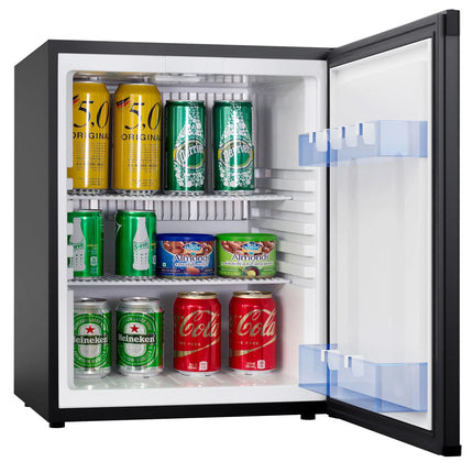 Ubert Mini Bar Refrigerator - 402mm - 34L - with 1 door & lock - Black