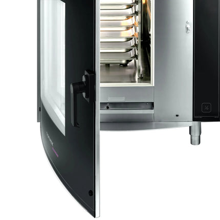 UBERT | Rotating chicken grill & combi oven – pass-through - 8x GN 1/1 - 48 chickens - self-cleaning