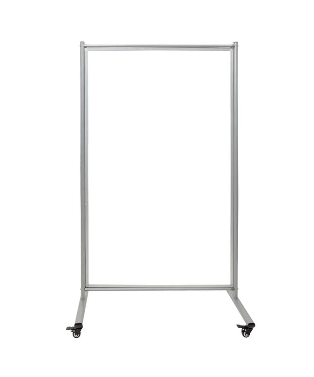 Vách Ngăn Phòng Bảng Trắng Hai Mặt Luxor Có 2 Mặt Từ Tính, 99.1 x 162.6 cm (MD4072W)