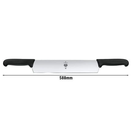 VICTORINOX | Fibrox Double-Handled Cheese Knife – 300 mm Blade - Stainless Steel