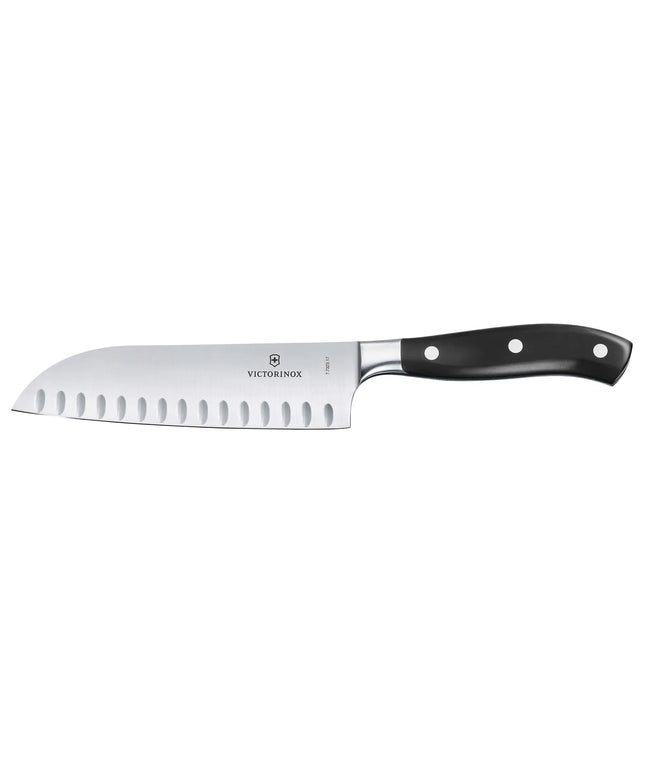 VICTORINOX | Grand Maître Vegetable Knife 80 mm – Straight Edge - Black Handle - Stainless Steel Blade