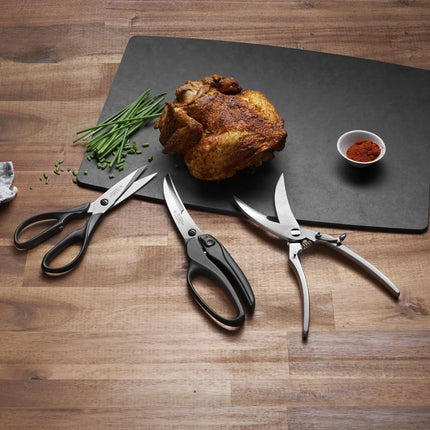 VICTORINOX | Professional Poultry Shears – Black Handle - Stainless Steel Blades - Dishwasher Safe