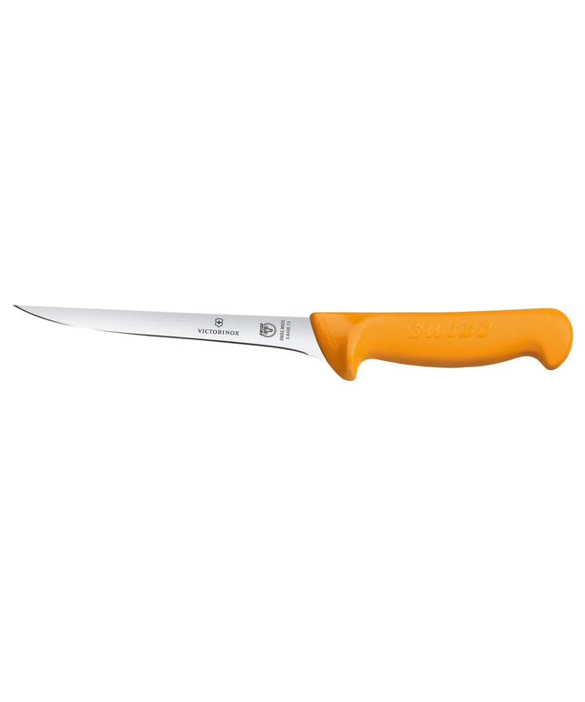 VICTORINOX | SWIBO Boning Knife – 160 mm Blade - Orange Handle