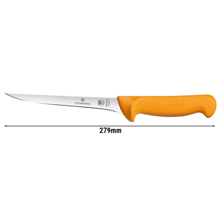 VICTORINOX | SWIBO Boning Knife – 160 mm Blade - Orange Handle
