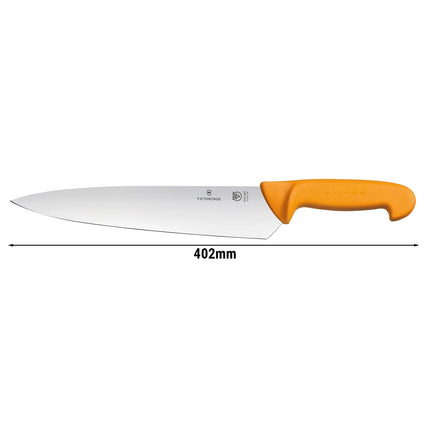 VICTORINOX | SWIBO Chef's Knife – 260 mm Blade - Orange Handle