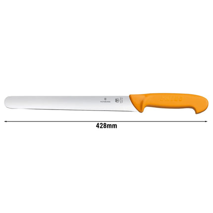 VICTORINOX | SWIBO Ham Knife – 300 mm Blade - Orange Handle