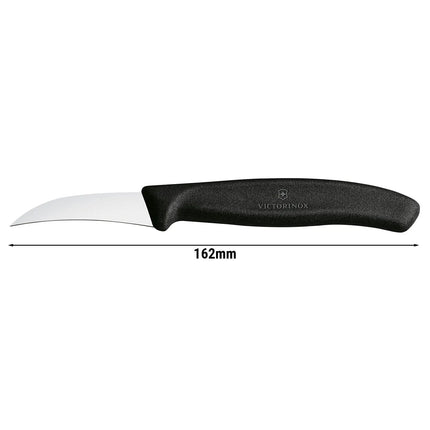 VICTORINOX | Swiss Classic Bird’s Beak Peeling Knife (Tournier) – 60 mm extra‑sharp curved blade