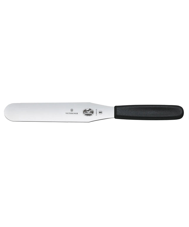 VICTORINOX | Swiss Classic Palette Knife Spatula – 25 cm - Flexible Swiss‑Made Blade - Stainless Steel - Black Handle