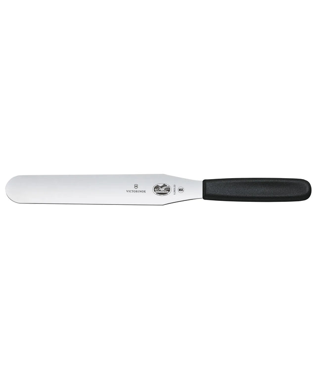 VICTORINOX | Swiss Classic Palette Knife Spatula – 31 cm - Flexible Swiss‑Made Blade - Stainless Steel - Black Handle