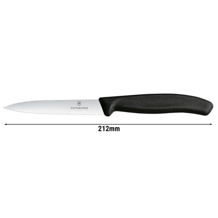 VICTORINOX | Swiss Classic Serrated Paring & Vegetable Knife – 100 mm blade
