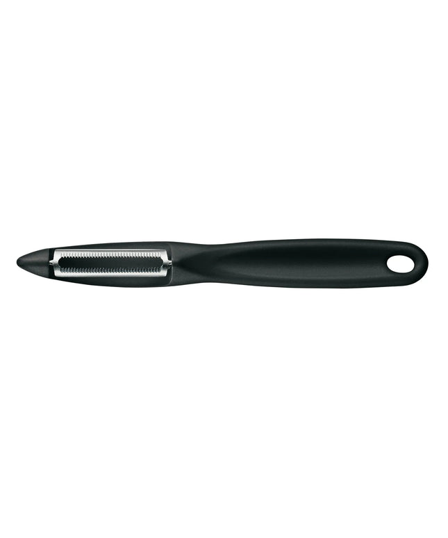 VICTORINOX | Universal peeler with serrated blade - Black