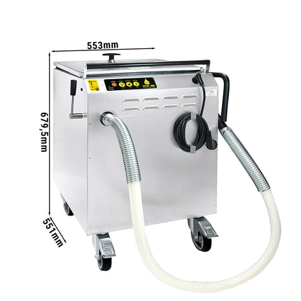 VITO | Commercial Fryer Oil Filter Machine - XS - Mobile Vacuum - 30 L/min - For Fryers up to 40 L