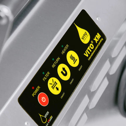 VITO | Commercial XL Vacuum Fryer Oil Filter System - 30 L/min - for fryers up to 120 L