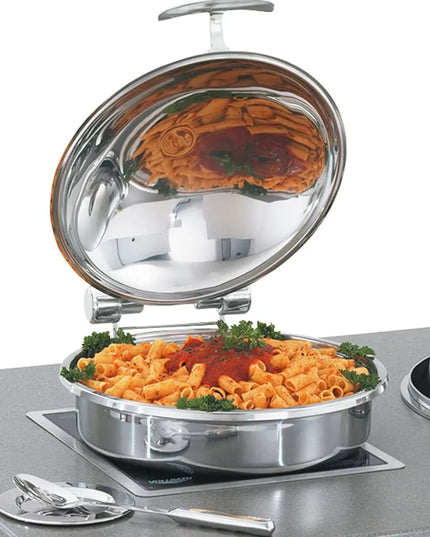 Vollrath 46123 Round Chafer w/ Hinged Lid & Induction Heat