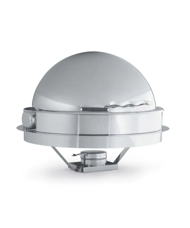 Vollrath 4634110 Round Chafer w/ Roll-Top Lid & Chafing Fuel Heat